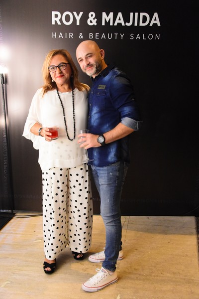Opening of Roy & Majida Hair & Beauty Salon
